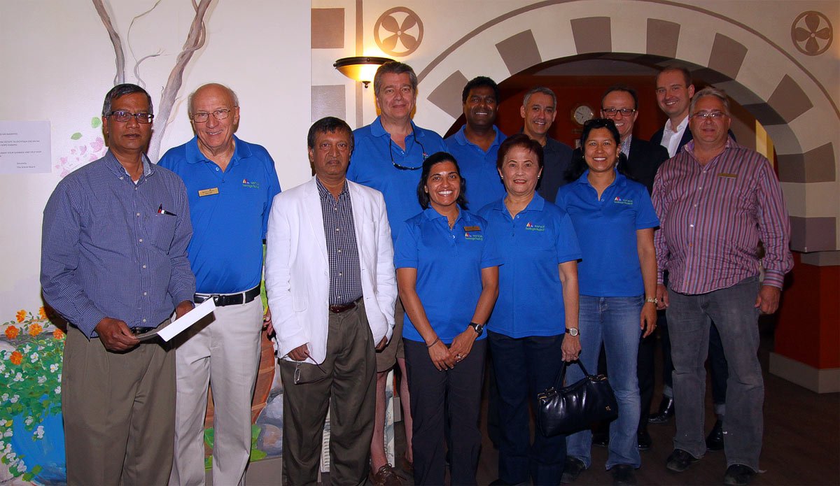 President Delwar Jahid and Dr. Hafizur Rahman of BHESA present the plan for the Heritage Magazine